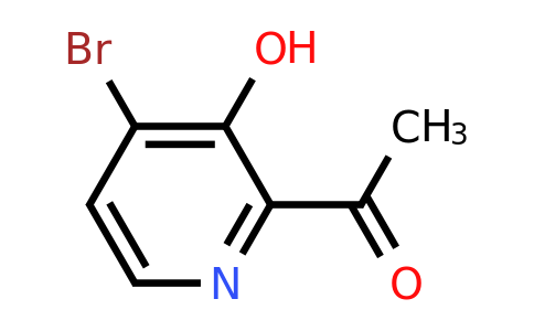 CAS 1393539-68-8 | 1-(4-Bromo-3-hydroxypyridin-2-YL)ethanone