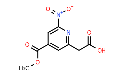 CAS 1393539-69-9 | [4-(Methoxycarbonyl)-6-nitropyridin-2-YL]acetic acid