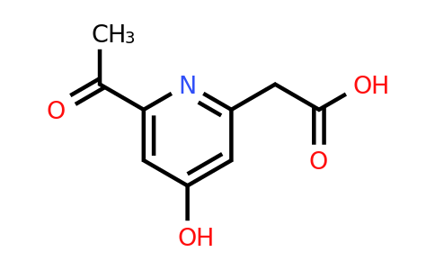 CAS 1393539-76-8 | (6-Acetyl-4-hydroxypyridin-2-YL)acetic acid