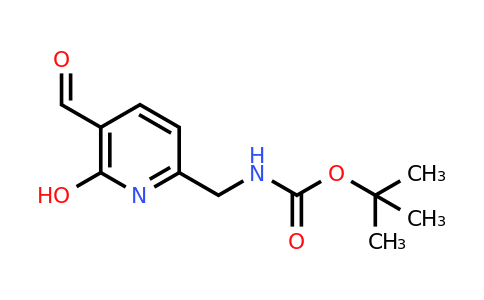 CAS 1393539-79-1 | Tert-butyl (5-formyl-6-hydroxypyridin-2-YL)methylcarbamate