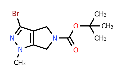 Tert-butyl 3-bromo-1-methyl-4,6-dihydropyrrolo[3,4-C]pyrazole-5(1H)-carboxylate