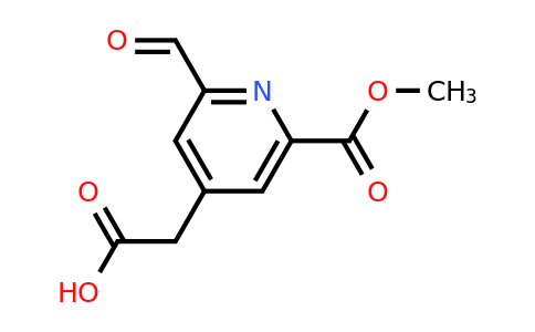 CAS 1393539-95-1 | [2-Formyl-6-(methoxycarbonyl)pyridin-4-YL]acetic acid