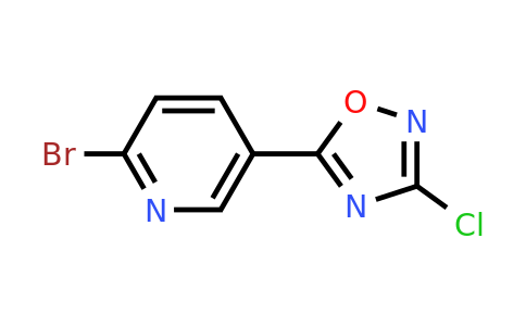CAS 1393540-01-6 | 2-Bromo-5-(3-chloro-1,2,4-oxadiazol-5-YL)pyridine