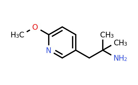 CAS 1393540-08-3 | 1-(6-Methoxypyridin-3-YL)-2-methylpropan-2-amine