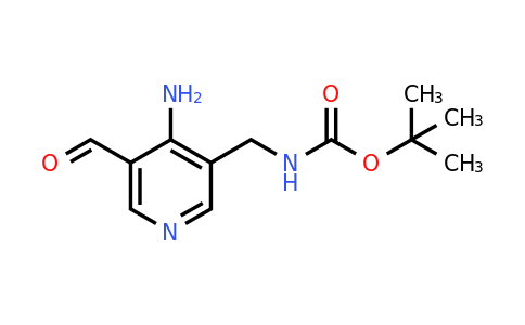 CAS 1393540-22-1 | Tert-butyl (4-amino-5-formylpyridin-3-YL)methylcarbamate