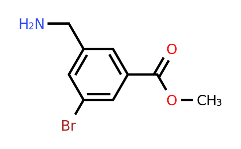 CAS 1393540-29-8 | Methyl 3-(aminomethyl)-5-bromobenzoate