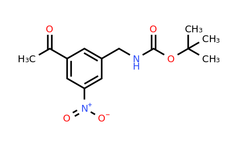 CAS 1393540-32-3 | Tert-butyl 3-acetyl-5-nitrobenzylcarbamate
