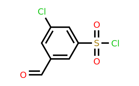CAS 1393540-34-5 | 3-Chloro-5-formylbenzenesulfonyl chloride