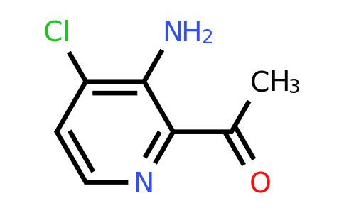 CAS 1393540-35-6 | 1-(3-Amino-4-chloropyridin-2-YL)ethanone