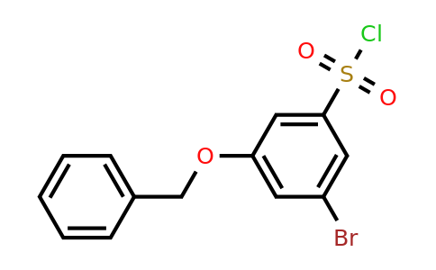 CAS 1393540-36-7 | 3-(Benzyloxy)-5-bromobenzenesulfonyl chloride