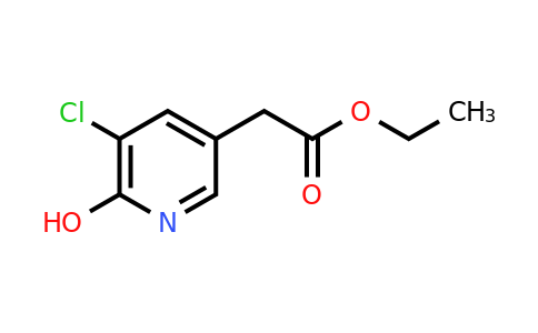 CAS 1393540-37-8 | Ethyl (5-chloro-6-hydroxypyridin-3-YL)acetate