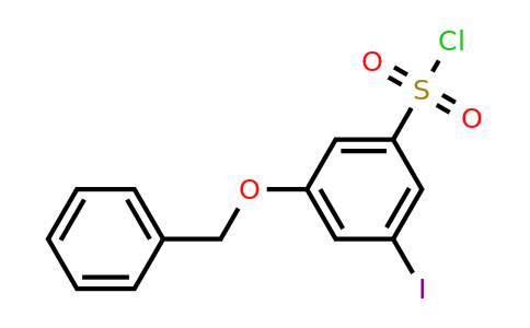 CAS 1393540-38-9 | 3-(Benzyloxy)-5-iodobenzenesulfonyl chloride