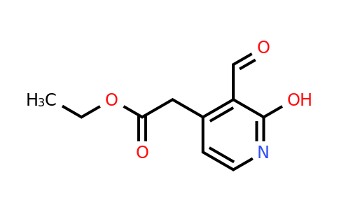 CAS 1393540-39-0 | Ethyl (3-formyl-2-hydroxypyridin-4-YL)acetate