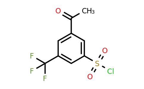 CAS 1393540-40-3 | 3-Acetyl-5-(trifluoromethyl)benzenesulfonyl chloride