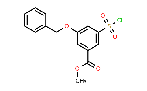 CAS 1393540-41-4 | Methyl 3-(benzyloxy)-5-(chlorosulfonyl)benzoate