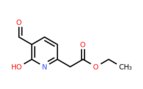 CAS 1393540-42-5 | Ethyl (5-formyl-6-hydroxypyridin-2-YL)acetate