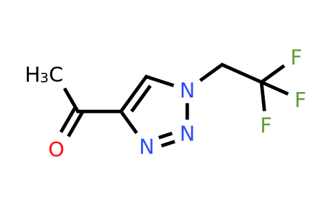 CAS 1393540-44-7 | 1-[1-(2,2,2-Trifluoroethyl)-1H-1,2,3-triazol-4-YL]ethanone