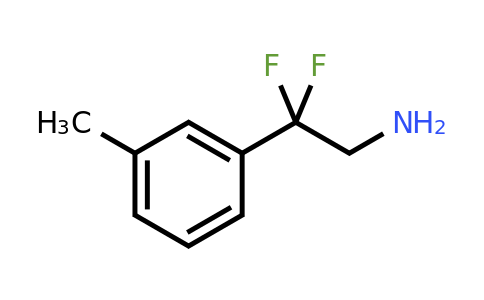 CAS 1393540-47-0 | 2,2-Difluoro-2-(3-methylphenyl)ethanamine