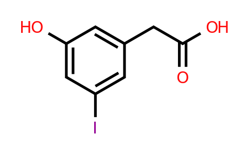 CAS 1393540-48-1 | (3-Hydroxy-5-iodophenyl)acetic acid