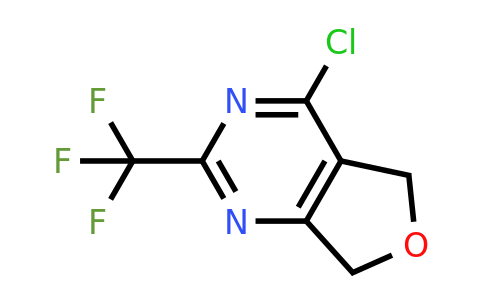 CAS 1393540-59-4 | 4-Chloro-2-(trifluoromethyl)-5,7-dihydrofuro[3,4-D]pyrimidine