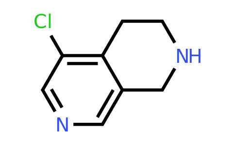 CAS 1393540-64-1 | 5-Chloro-1,2,3,4-tetrahydro-2,7-naphthyridine