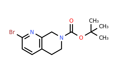 CAS 1393540-66-3 | Tert-butyl 2-bromo-5,8-dihydro-1,7-naphthyridine-7(6H)-carboxylate