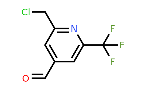 CAS 1393540-71-0 | 2-(Chloromethyl)-6-(trifluoromethyl)isonicotinaldehyde