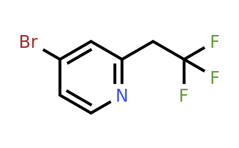 CAS 1393540-83-4 | 4-Bromo-2-(2,2,2-trifluoroethyl)pyridine