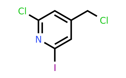 CAS 1393540-84-5 | 2-Chloro-4-(chloromethyl)-6-iodopyridine