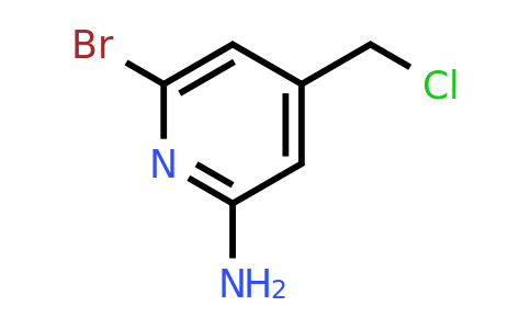 CAS 1393540-90-3 | 6-Bromo-4-(chloromethyl)pyridin-2-amine