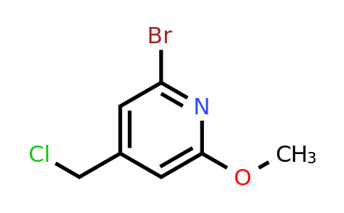 CAS 1393540-96-9 | 2-Bromo-4-(chloromethyl)-6-methoxypyridine