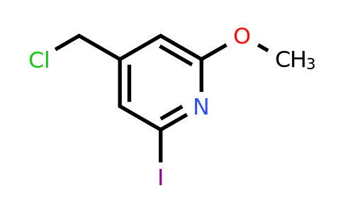 CAS 1393540-99-2 | 4-(Chloromethyl)-2-iodo-6-methoxypyridine