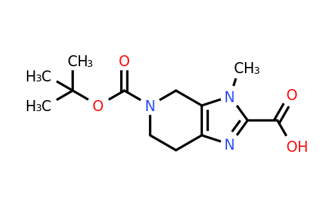 CAS 1393541-00-8 | 5-(Tert-butoxycarbonyl)-3-methyl-4,5,6,7-tetrahydro-3H-imidazo[4,5-C]pyridine-2-carboxylic acid