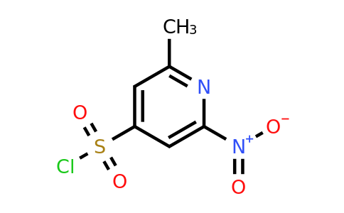 CAS 1393541-04-2 | 2-Methyl-6-nitropyridine-4-sulfonyl chloride