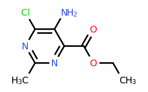 CAS 1393541-06-4 | Ethyl 5-amino-6-chloro-2-methylpyrimidine-4-carboxylate