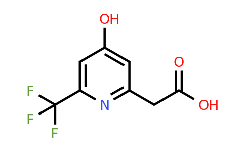 CAS 1393541-25-7 | [4-Hydroxy-6-(trifluoromethyl)pyridin-2-YL]acetic acid
