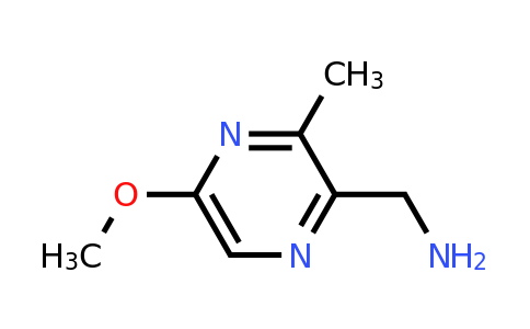 CAS 1393541-26-8 | (5-Methoxy-3-methylpyrazin-2-YL)methylamine