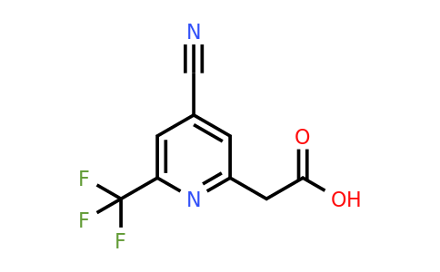 CAS 1393541-33-7 | [4-Cyano-6-(trifluoromethyl)pyridin-2-YL]acetic acid