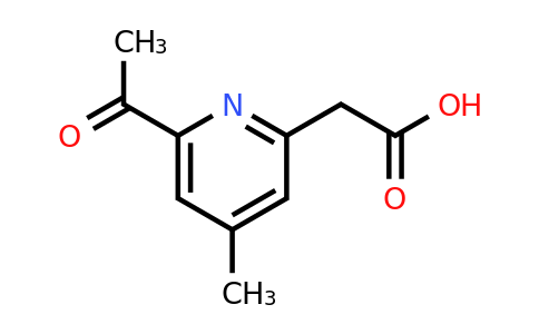 CAS 1393541-35-9 | (6-Acetyl-4-methylpyridin-2-YL)acetic acid