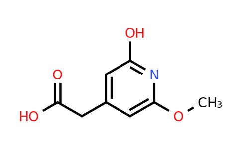 CAS 1393541-48-4 | (2-Hydroxy-6-methoxypyridin-4-YL)acetic acid