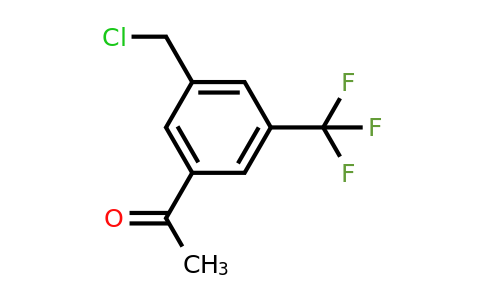 CAS 1393541-49-5 | 1-[3-(Chloromethyl)-5-(trifluoromethyl)phenyl]ethanone