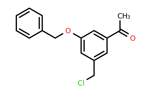 CAS 1393541-52-0 | 1-[3-(Benzyloxy)-5-(chloromethyl)phenyl]ethanone