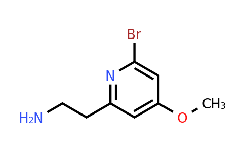 CAS 1393541-59-7 | 2-(6-Bromo-4-methoxypyridin-2-YL)ethanamine