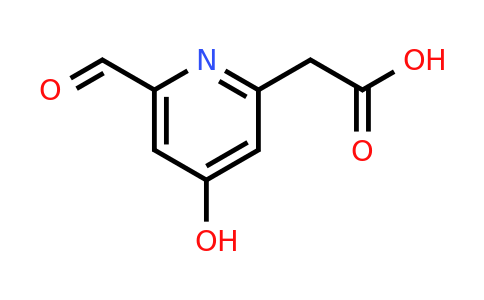 CAS 1393541-61-1 | (6-Formyl-4-hydroxypyridin-2-YL)acetic acid
