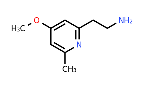 CAS 1393541-69-9 | 2-(4-Methoxy-6-methylpyridin-2-YL)ethanamine