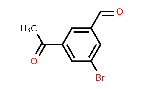 CAS 1393542-87-4 | 3-Acetyl-5-bromobenzaldehyde