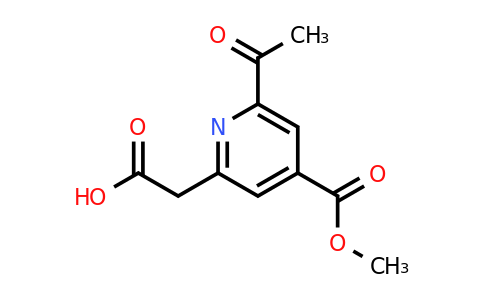 CAS 1393542-88-5 | [6-Acetyl-4-(methoxycarbonyl)pyridin-2-YL]acetic acid