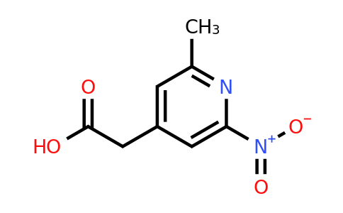 CAS 1393542-93-2 | (2-Methyl-6-nitropyridin-4-YL)acetic acid