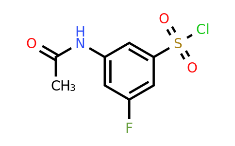CAS 1393542-95-4 | 3-(Acetylamino)-5-fluorobenzenesulfonyl chloride