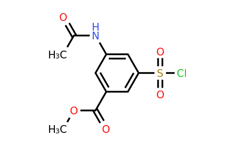 CAS 1393542-98-7 | Methyl 3-(acetylamino)-5-(chlorosulfonyl)benzoate